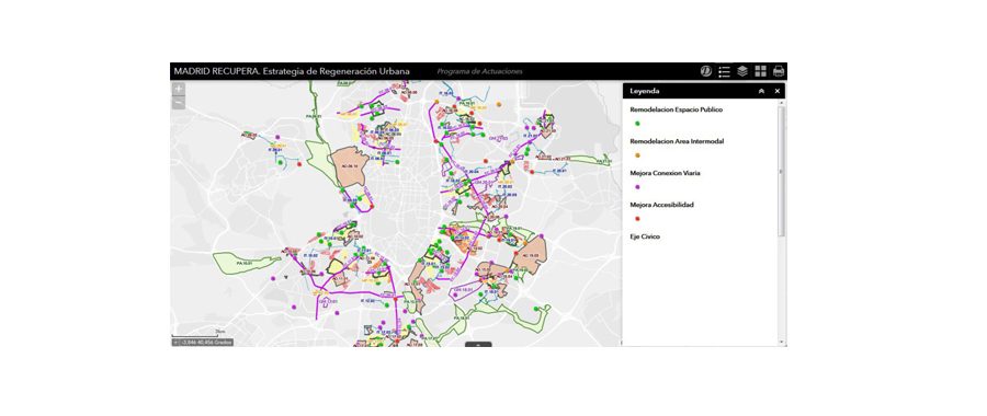 El Ayuntamiento de Madrid utiliza Story Maps para involucrar a los ciudadanos en en Plan MAD-RE